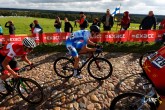 2023 UEC Road European Championships - Drenthe - Under 23 Men's Road Race - Coevorden - Col Du VAM 108 km - 22/09/2023 - Luca Scarponi  (San Marino) - photo Luca Bettini/SprintCyclingAgency?2023